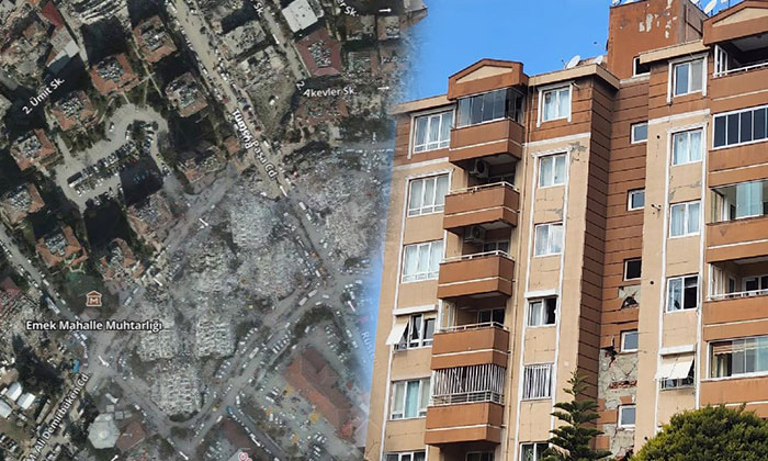 Devletin yaptırdığı iki kısımdan biri yıkıldı, diğeri ayakta