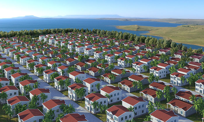 Depremde kalıcı konutlara en hızlı çözüm çelik evler