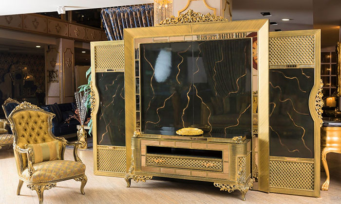 Klasik dekorasyon tutkunlarına lüks duvar ünitesi önerileri