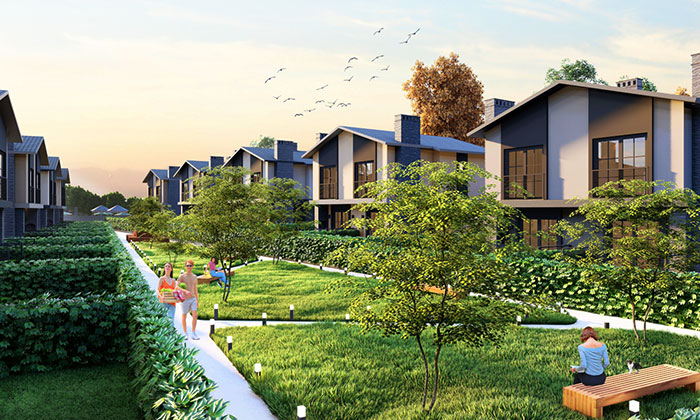 Şeker GYO’dan tamamı güneye bakan Laden Şile Evleri