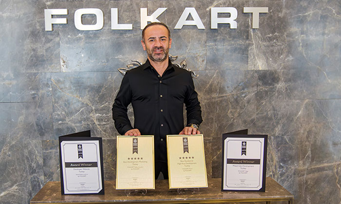 Avrupa’dan Folkart’a dört ödül