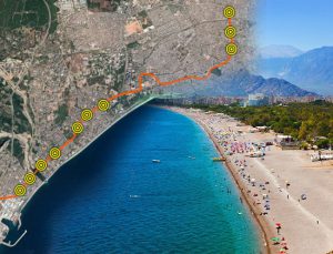 Antalya’da Konyaaltı ile Varsak arasına raylı sistem döşenecek