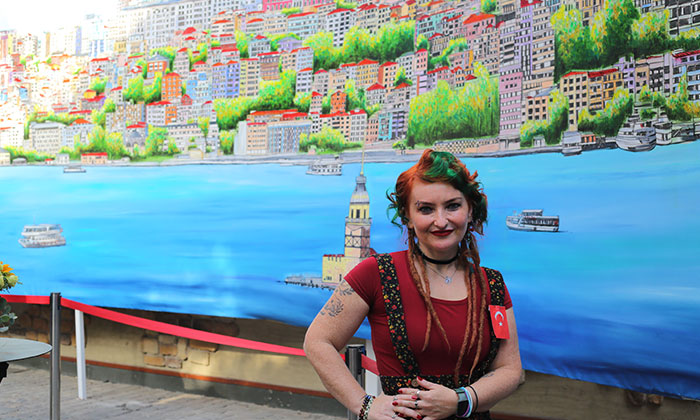 Watergarden’a 145 metrekarelik tek parça İstanbul resmi