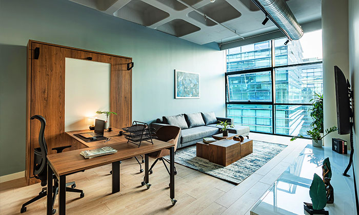 Tioso.co otel konforunu hazır ofis olarak sunuyor