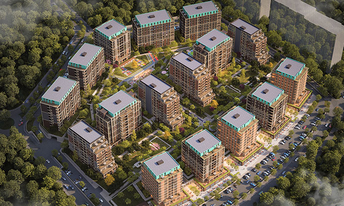 Ebruli Başakşehir’de 738 konut yer alacak