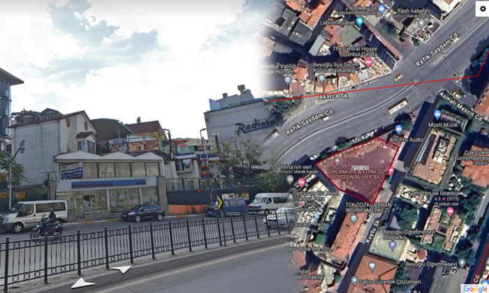 Dia Otelcilik Beyoğlu’na 4 yıldızlı otel yapıyor