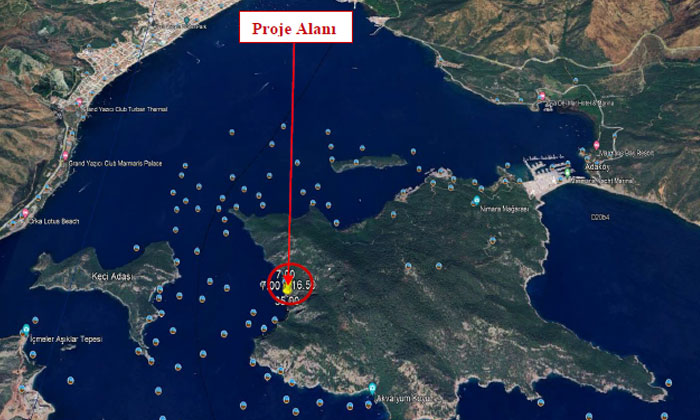 Kiler GYO Marmaris’teki arsasına iskele yaptırıyor