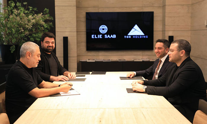 Elie Saab, Türkiye’de Tor Holding ile proje geliştirecek