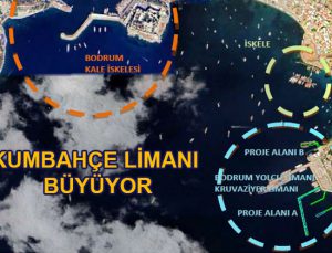 Bodrum Kumbahçe’deki liman genişliyor