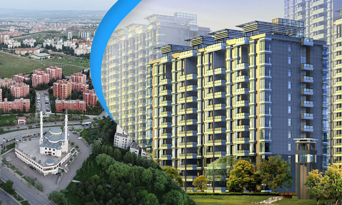 Ankara Etimesgut’a 419 konutlu Aura Meydan geliyor