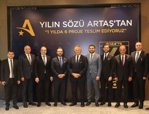 Artaş verdiği sözü tuttu! Bu yıl 6 proje teslim ediyor