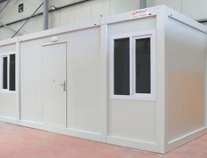 Module-T prefabrik konteynerleri, şantiyelerin cankurtaranı oldu