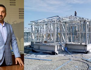 Vekon deprem sonrasında Malatya’da hafif çelik köy evleri inşa ediyor