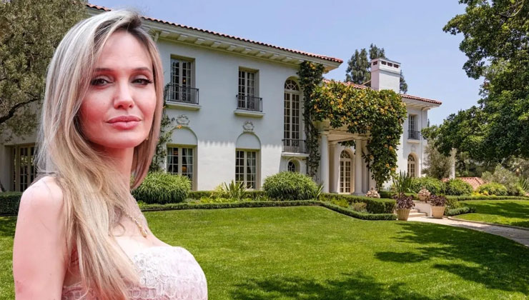 Angelina Jolie, Los Angeles’taki tarihi malikanesini satışa sunuyor