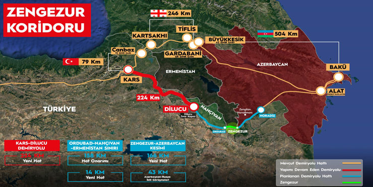 Kalyon İnşaat Zengezur Koridoru’na hayat veriyor