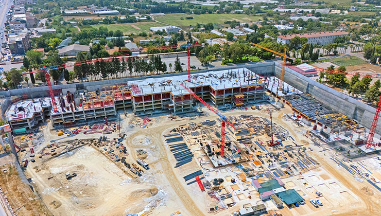 Luviya’da inşaat çalışmaları tüm hızıyla sürüyor