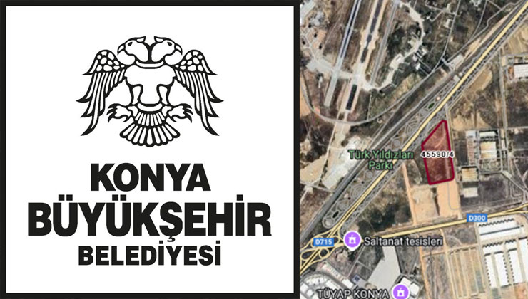 Konya Selçuklu’da 1,75 milyar TL’ye satılık ticaret arsası!