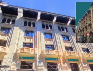 Cortex, Beyoğlu’ndaki Türkhan Binası’nı 51 odalı otele dönüştürüyor