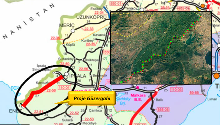 İpsala ile Enez arasında yol yapımı 3,6 milyar TL’lik yatırımla başlıyor