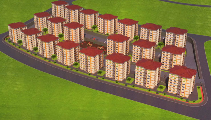 Gaziantep Şahinbey’e 3.414 konutluk dev proje başlıyor