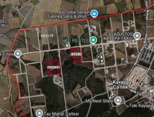 Bursa Nilüfer’de belediyeden satılık değerli iki arsa!