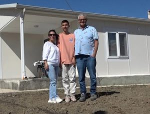 Engin Koç Sivas Hafik’teki köyüne döndü