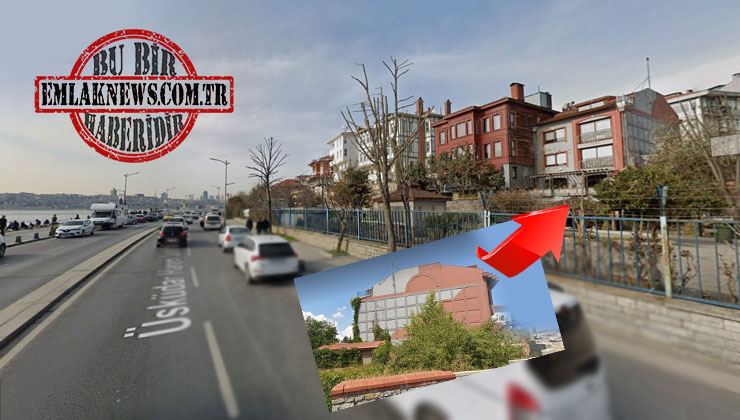 Üsküdar Salacak’ta boğaz manzaralı binanın yarısı icradan satışta!