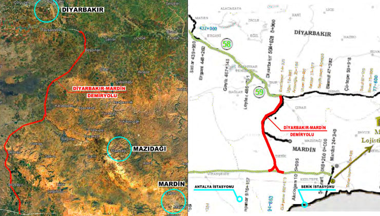Diyarbakır – Mardin Demiryolu Projesi başlıyor