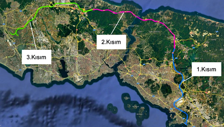 240 milyar TL’lik INRAIL İstanbul Kuzey Demiryolu Geçişi 2030’da tamamlanacak