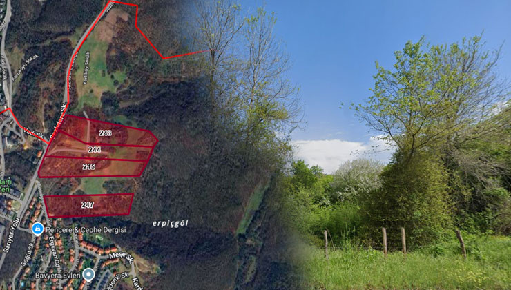 Zekeriyaköy’de icradan satılık 3.3 milyar liralık arazi!