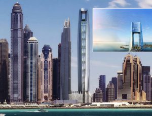 Dünyanın en yüksek oteli Ciel Dubai Marina Hotel Dubai’de açıldı