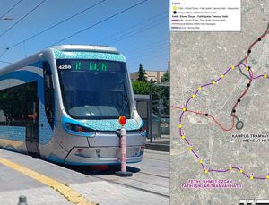 Fetih Ahmet Özcan Fatih Işıklar Tramvay Hattı başlıyor