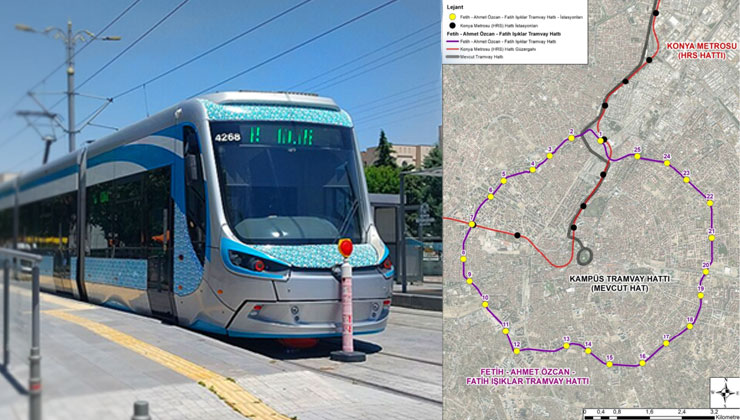 Fetih Ahmet Özcan Fatih Işıklar Tramvay Hattı başlıyor