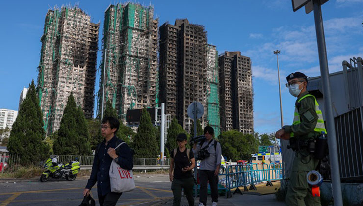 Hong Kong’daki Tai Po yangınında can kaybı 146’ya yükseldi