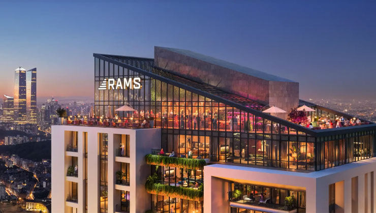 Rams Park House Maslak’ta konutlar kaç metrekare?