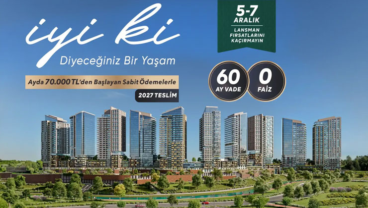Rams Park House Maslak 2 Aralık’ta satışa çıkıyor