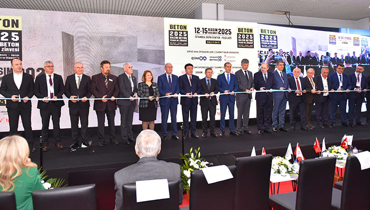 BETON 2025 Fuarı ve Zirvesi açıldı
