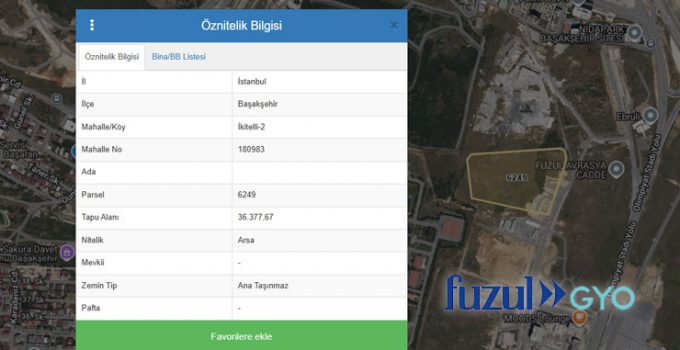 Fuzul GYO, Başakşehir’de 753 konutluk yeni proje için görüşmelere başladı