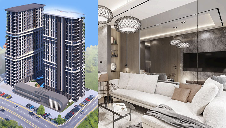 İncek İmperyum projesi satışta! 1 milyon 899 bin TL’ye 1+1!