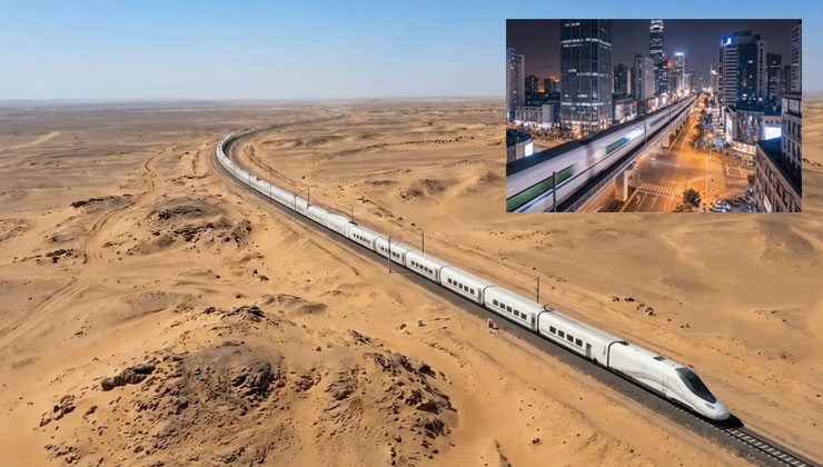 Suudi Arabistan ve Katar’dan 785 kilometrelik hızlı tren hamlesi