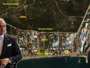 Turizm Bakanı Ersoy, şirketine günübirlik alan yapıyor