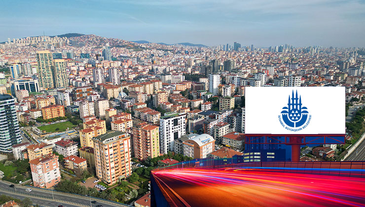 İBB, 13 lokasyonda 120 reklam alanını 3 yıllığına ihaleye çıkarıyor