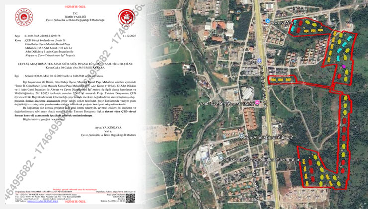 TOKİ, İzmir Güzelbahçe’de 2,56 milyar TL’lik konut projesini iptal etti