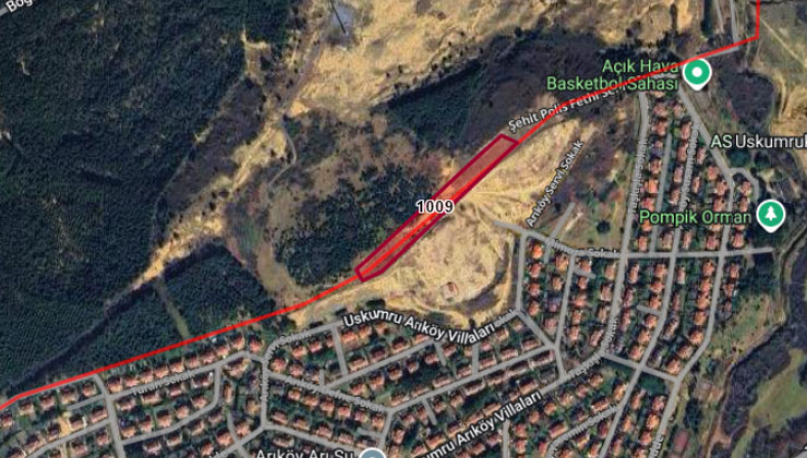Sarıyer Belediyesi Uskumruköy’de arsa satıyor!