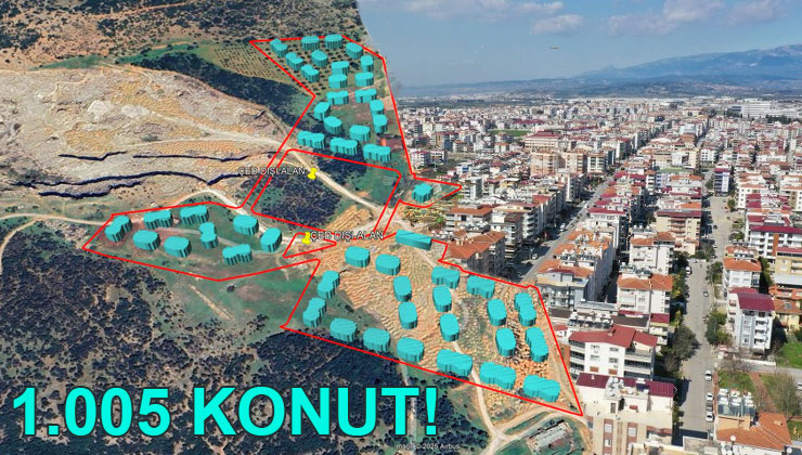 İzmir Torbalı Yeniköy’e 2,8 milyar TL’lik 1005 konutluk TOKİ projesi