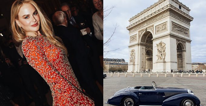 Nicole Kidman katıldı, 1938 Alfa Romeo ödül aldı