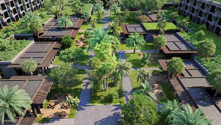 Bakanın oteli Voyage Kundu, içinden büyüyecek