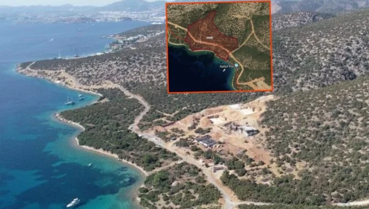 Bodrum Kızılağaç’taki 157 milyon liralık projeye durdurma