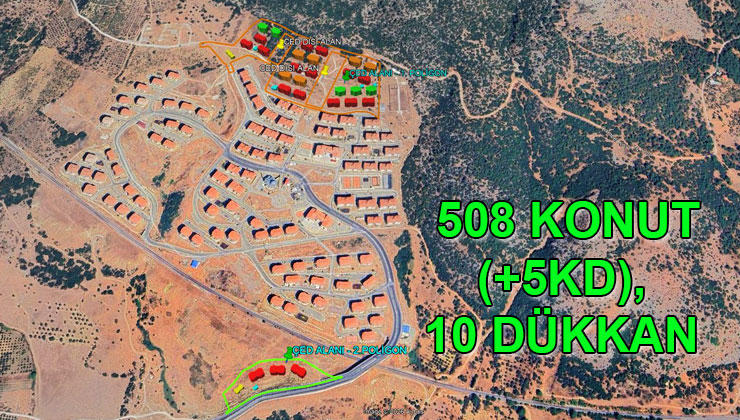 İzmir Kemalpaşa’ya 508 konutluk TOKİ projesi geliyor