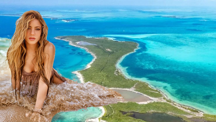 Shakira, 650 dönümlük özel adası Bonds Cay’i satıyor!